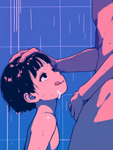 1girl, 1boy, older male, age difference, height difference, loli, child, aged do s-4104204774