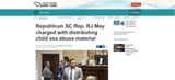 Screenshot 2025-06-25 at 18-59-32 Republican SC Rep. RJ May charged with distributing child sex abuse material South Carolina Public Radio