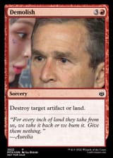 demolish