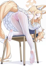 Seia Yurizono, Blue Archive, aI-generated illustration 圣娅