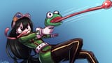 tongue My Hero Academia, Tsuyu Asui, myheroacademia 640 PDQ - Frogun He