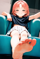 1girl, loli, aged down, child, female child, looking at viewer, smile, smug, hal s-2191057253