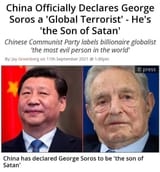 Soros is not funding Xi