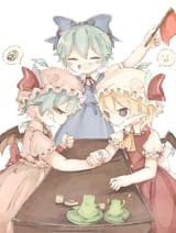 CIRNO ADJUDICATES THE VAMPIRE ARM WRESTLE