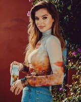 Hailee Steinfield during Angel Margarita launch Feb 2025