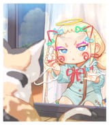 loli dibujando draw mirr