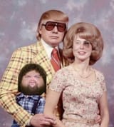 trump musk vance fam