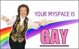 richard simmons myspace gay