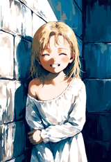 1girl, loli, child, aged down, medium breasts, baby girl, closed eyes, long hair s-400894811