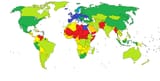 Travel map preferences