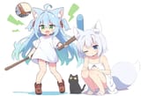 loli, cat ears, young girl lsp都被你坐屎了，还不快去打气