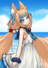 virtual YouTuber, samekosaba, virtual YouTuber Quick Saba drawin