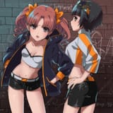 Kuroko and Uiharu