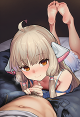 1girl, 1boy,,{{{{,}}}} close-up,},[[ ama_mitsu, {{yomu_(sgt_epper)}}, {{{{diatho s-3931578451
