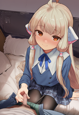 1girl, 1boy,,{{{{,}}}} close-up,},[[ ama_mitsu, {{yomu_(sgt_epper)}}, {{{{diatho s-2291168107