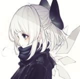 CIRNO WHITE HAIR