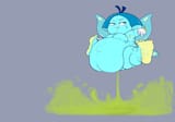 fat aquamarine