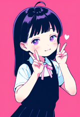 1girl, loli, aged down, child, baby, shiny skin, long hair, long hair, black hai s-4153805010