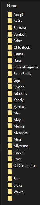 folders