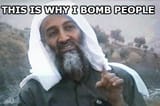 this is why I bomb people