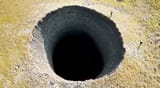 really big hole