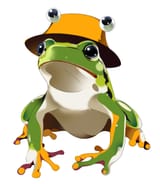 pyonta on a frog
