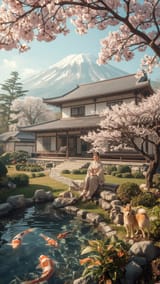 Lucid_Realism_A_peaceful_traditional_Japanese_countryside_sett_3