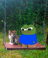 apu irl small swing cat nature happy content