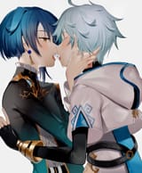 __chongyun_and_xingqiu_genshin_impact_drawn_by_yoko_nz_g__b2be082b48a577da2559ebe5cef6c9be