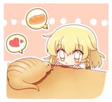 MARISA THINKS TSUCHINOKO IS BREAD