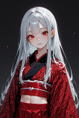 138406-1430708084-preteen girl long hair silver hair red eyes freckles, kimono, midriff