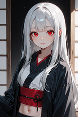 138408-1430708086-preteen girl long hair silver hair red eyes freckles, kimono, midriff