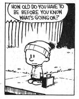 calvin knows whats going on