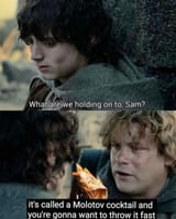 holding onto