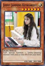 Jimmy-Jamming Keyboardist