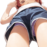 1girl, loli, aged down, child, chibi, shorts, dolphin shorts, camisole, upshorts s-2033453109