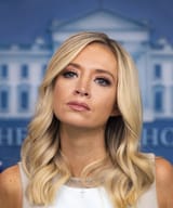 Kayleigh McEnany not amused