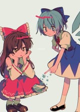CIRNO REIMU FROZEN FROG