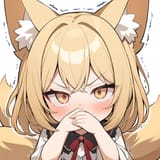 animal ears, beast ears, foxgirl 42　CO2削減の日