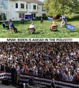 biden rally compared to trump&#039;s