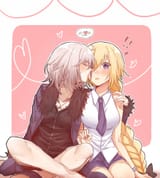 __jeanne_d_arc_alter_and_jeanne_d_arc_fate_and_2_more_drawn_by_yukari_bryleluansing__fabe78ba493115370dd5b9517e70969c