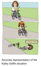 kathy griffin bicycle idiocy