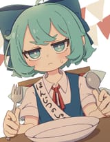 CIRNO PLATE EMPTY REALLY STRONG