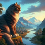 huge cat