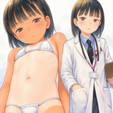 1girl, loli, aged down, immature female, child, collared shirt, necktie, office s-3346291231