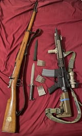 Only one of these is a military rifle