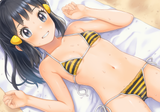1girl, Akari (pokemon), bikini, smile s-2710828762