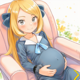 1girl, loli, aged down, immature female, child, Cynthia (pokemon), blue dress, p s-3231100527