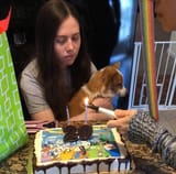 birthday girl sad