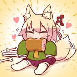 kemomimi eat